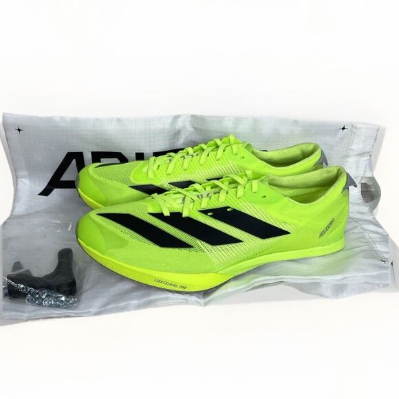 Adidas Adizero Finesse Track Spikes Men 8.5 Running Lucid Lemon Black IG2018 New main image 6